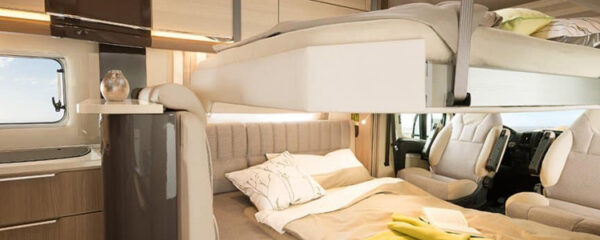 lit pavillon de camping car